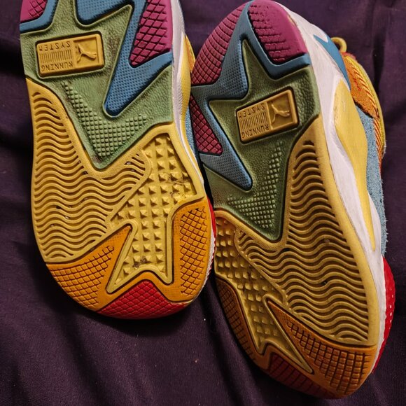 Boys Paw Patrol Puma, Green, Red, White, and yellow shoe size 6C - Picture 7 of 7